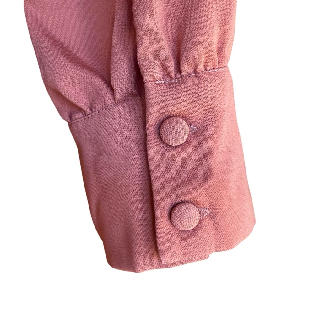Terracotta Midi Wrap Dress - Picture 10 of 11